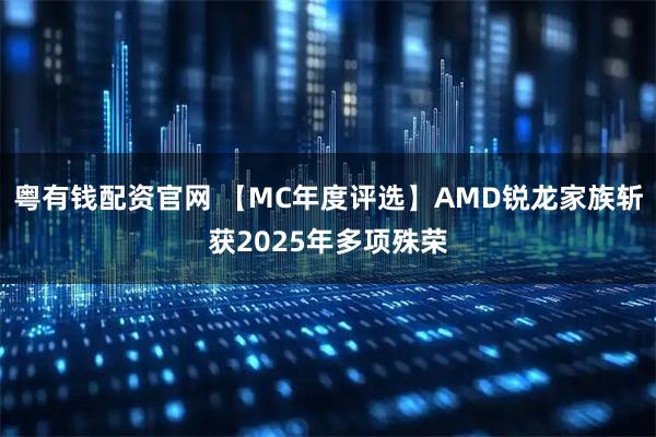 粤有钱配资官网 【MC年度评选】AMD锐龙家族斩获2025年多项殊荣